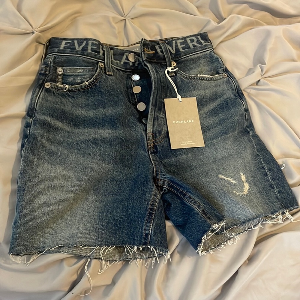 Everlane Denim Jean Shorts (The Local Ridge Way-High Short)